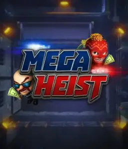 Enter the action-packed world of the Mega Heist game by Relax Gaming, showcasing comedic characters ready to undertake a daring robbery. This image captures the drama of the heist with its dramatic logo and a mysterious vault backdrop. Great for those who enjoy adventure-themed slots, providing a gripping adventure. 