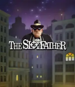 Enter the shadowy realm of The Slotfather slot by Betsoft, highlighting a commanding mafia boss posed against a mysterious cityscape. This graphic captures the dramatic atmosphere of the mafia underworld, with the boss dressed in a classic black suit and fedora. Perfect for fans of crime-themed slots, providing a gripping gaming experience. 