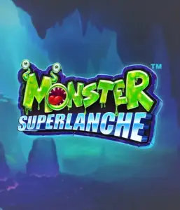 Dive into the spooky depths with the Monster Superlanche game by Pragmatic Play, showcasing a colorful and playful monster logo set against a misty cave background. This image captures the thrilling experience of a monster-themed game, perfect for fans of monster slots, providing a captivating play experience. 